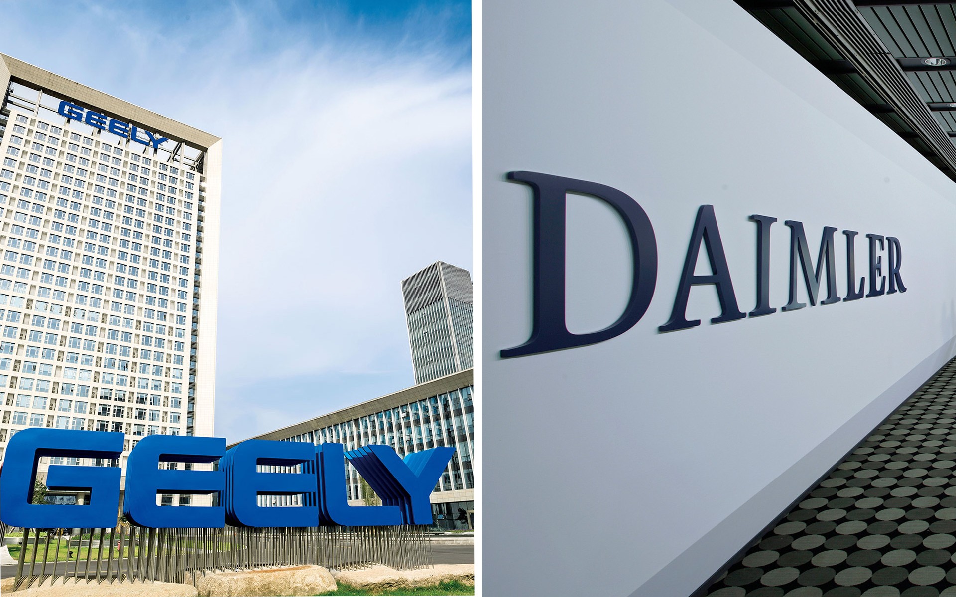 Στην Geely το 10% της Daimler
