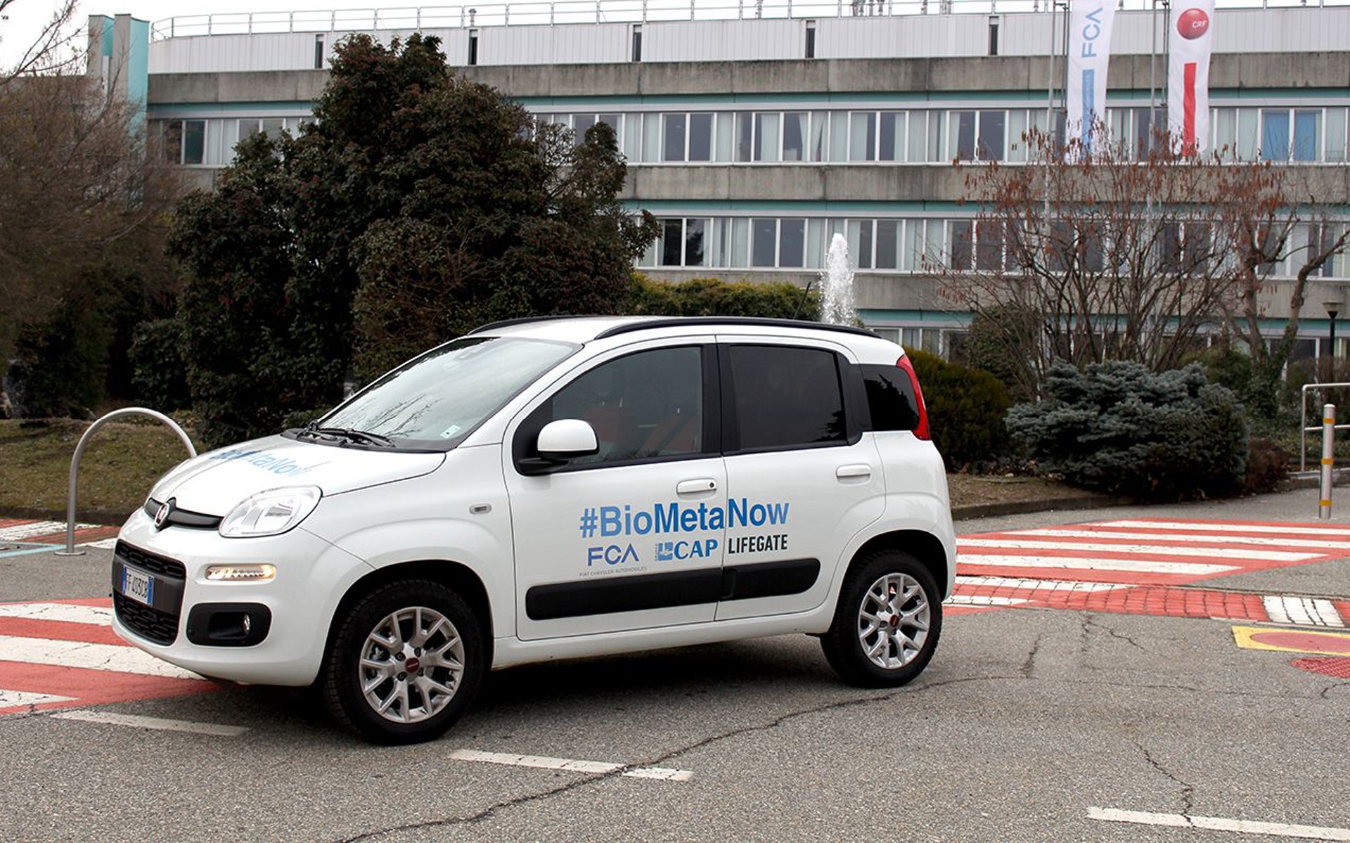 Ένα Fiat Panda με βιομεθάνιο γιορτάζει ένα χρόνο κίνησης