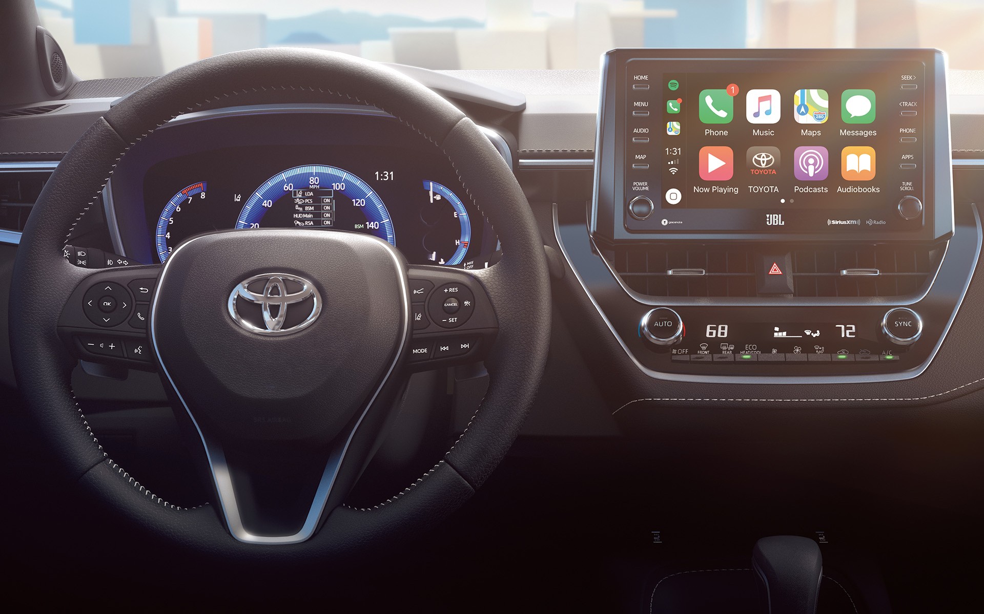 Το εσωτερικό του νέου Toyota Auris