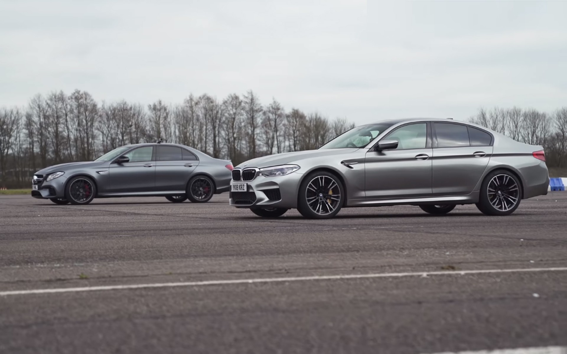BMW M5 εναντίον Mercedes-Benz E63 S (video)