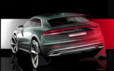 Audi Q8: Το μεγάλο SUV με την coupe σχεδίαση (vid)