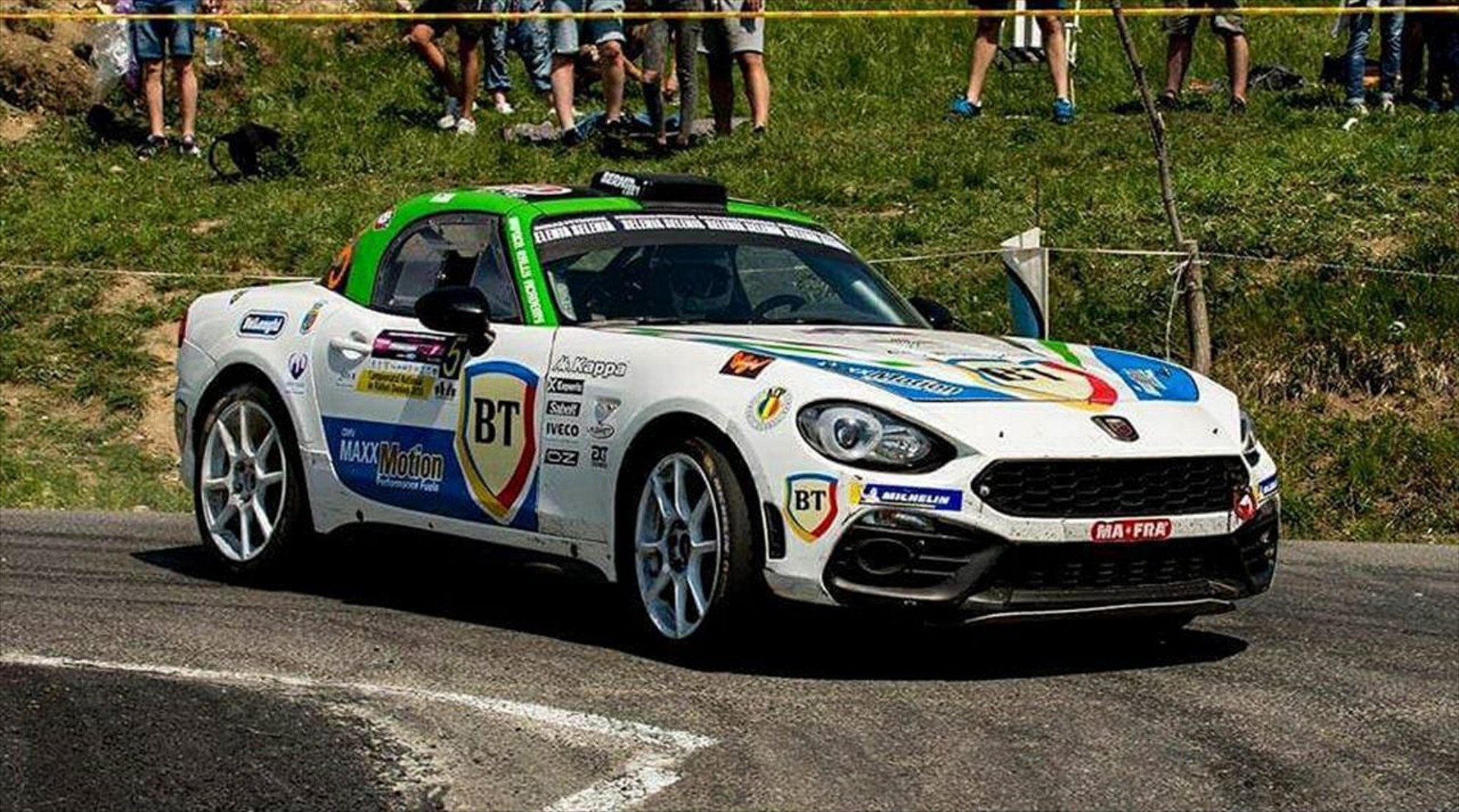 Το Abarth 124 Rally πάει στο χώμα!