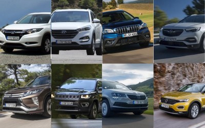 ΔΟΚΙΜΗ: 8 compact SUV με κινητήρα βενζίνης