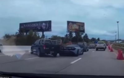 Pickup “χαστούκισε” μια McLaren 720S (video)
