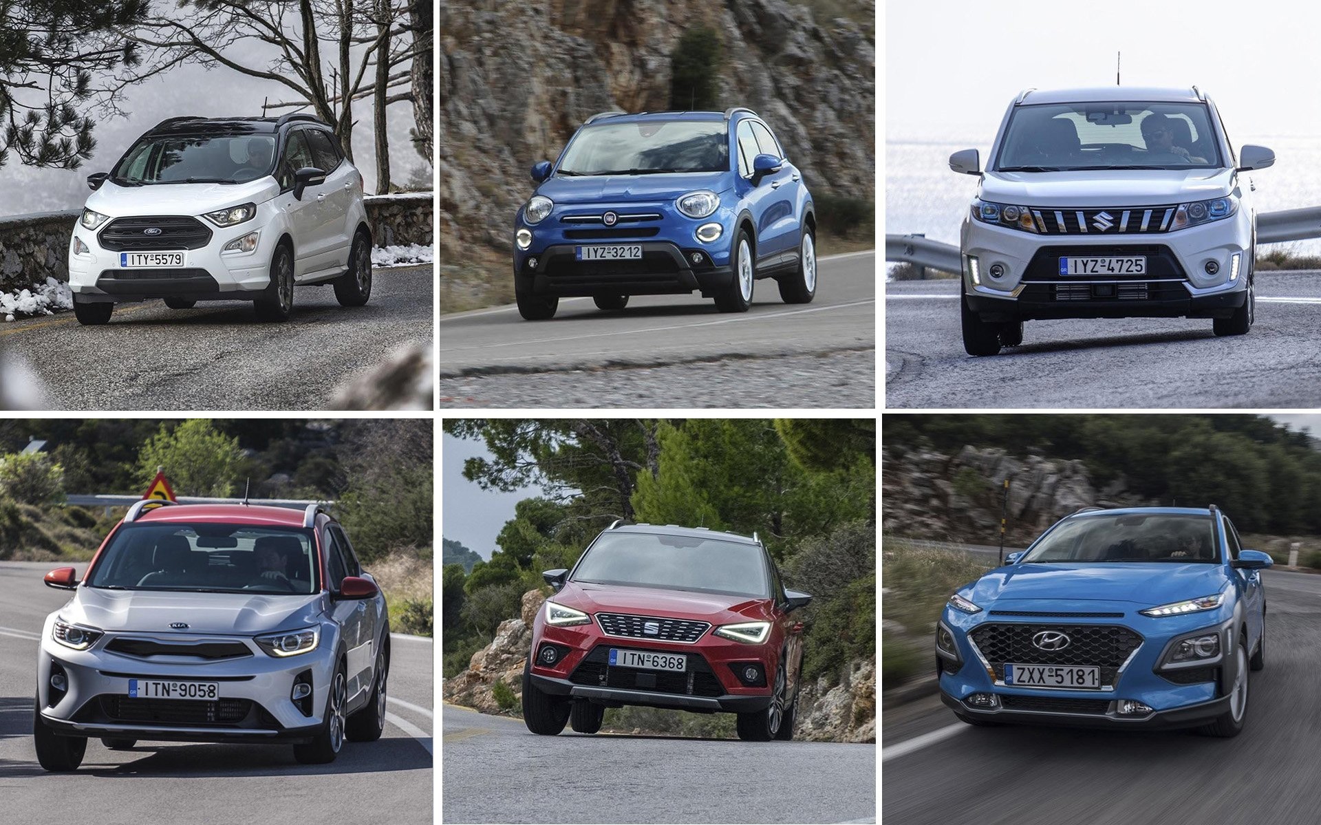 ΔΟΚΙΜΗ: 6 B-SUV ΒΕΝΖΙΝΗΣ ΕΩΣ 140 PS