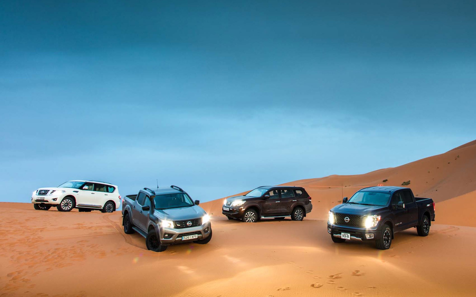 Τα off road μοντέλα της Nissan κατακτούν τη Σαχάρα (vid)