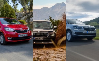 VIDEO ΔΟΚΙΜΗ 3 Skoda: Citigo - Karoq - Kodiaq Scout