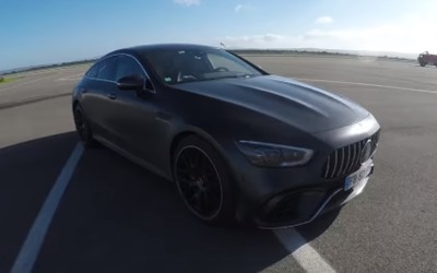 «Διαστημική» επιτάχυνση του 4θυρου supercar της Mercedes-Benz (vid)