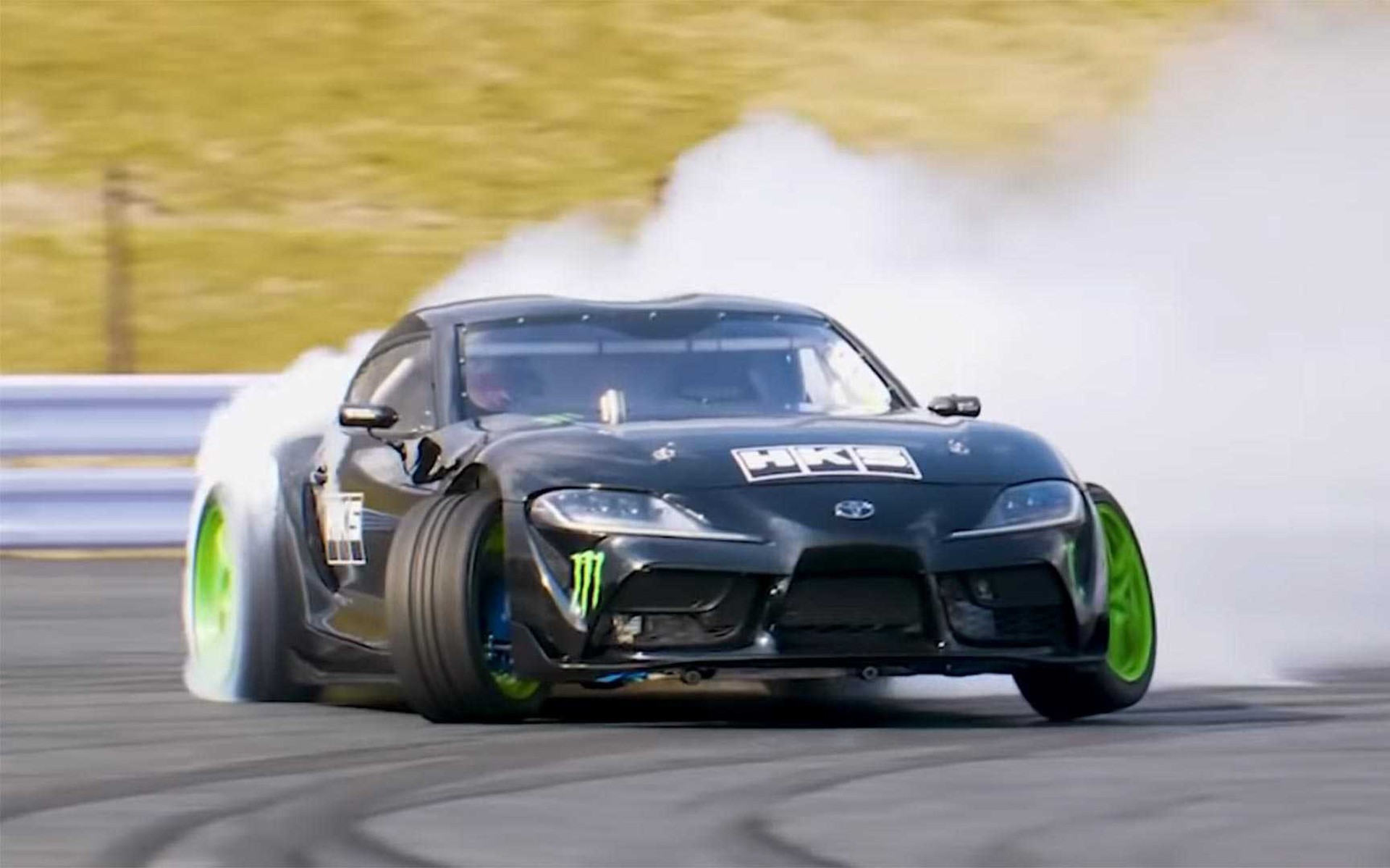 Μια υπερβελτιωμένη Supra GR «οργιάζει στο πλάι» (video)