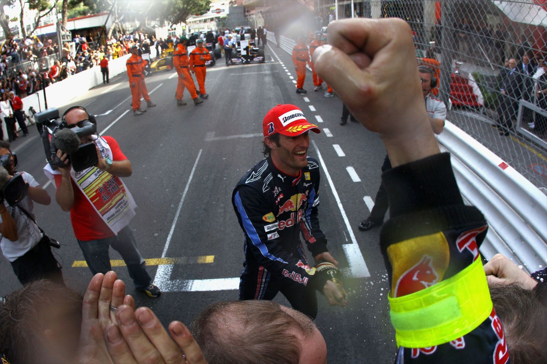 Τρελά πανηγύρια στην Red Bull Racing