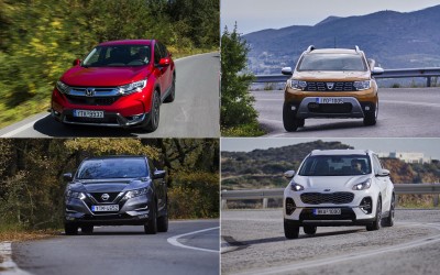 Δοκιμή 4 SUV με turbo κινητήρα βενζίνης