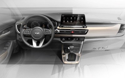 Το εσωτερικό του νέου μικρού SUV της Kia