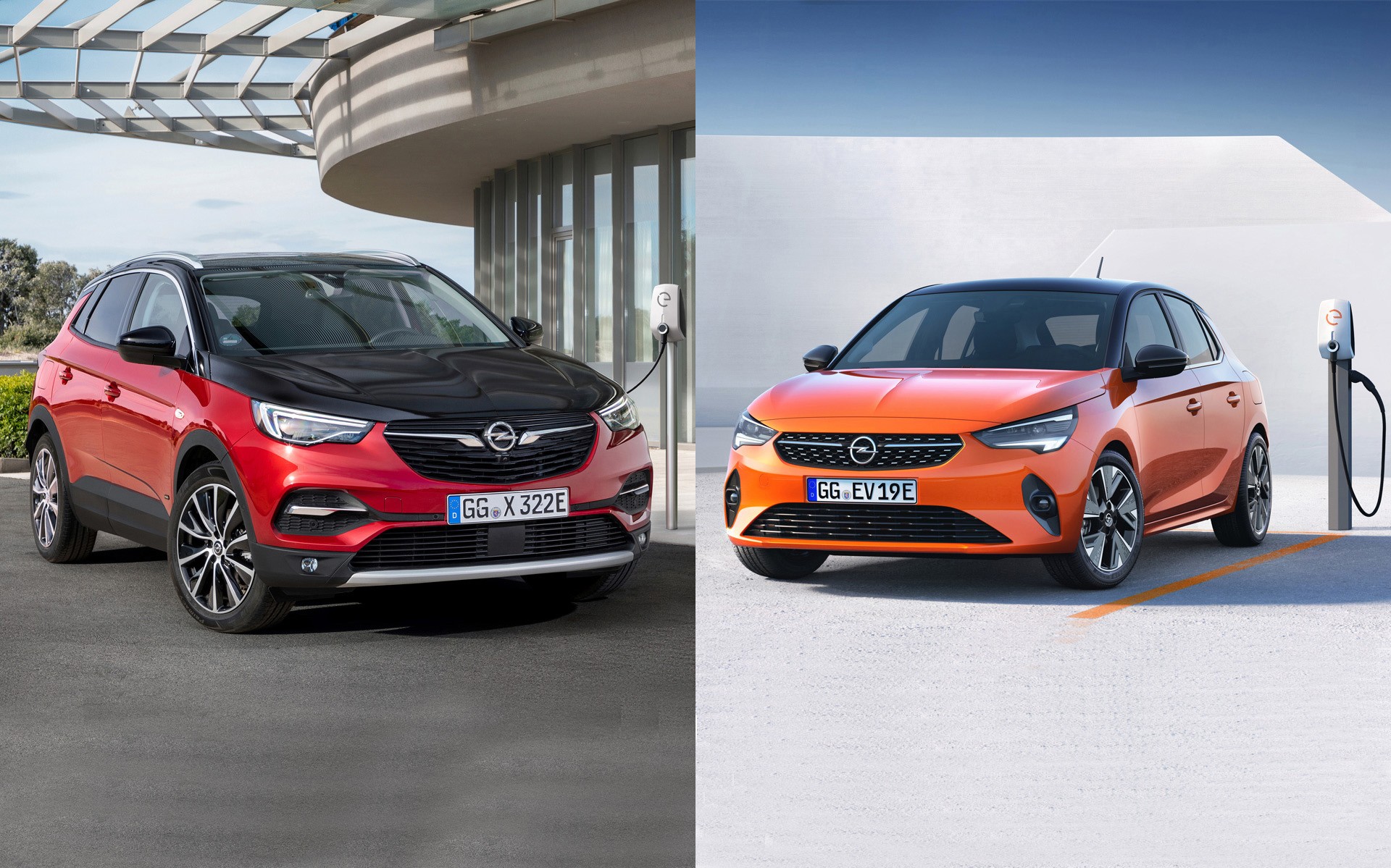 Corsa-e και Grandland X Hybrid4: Τα ηλεκτρικά της Opel