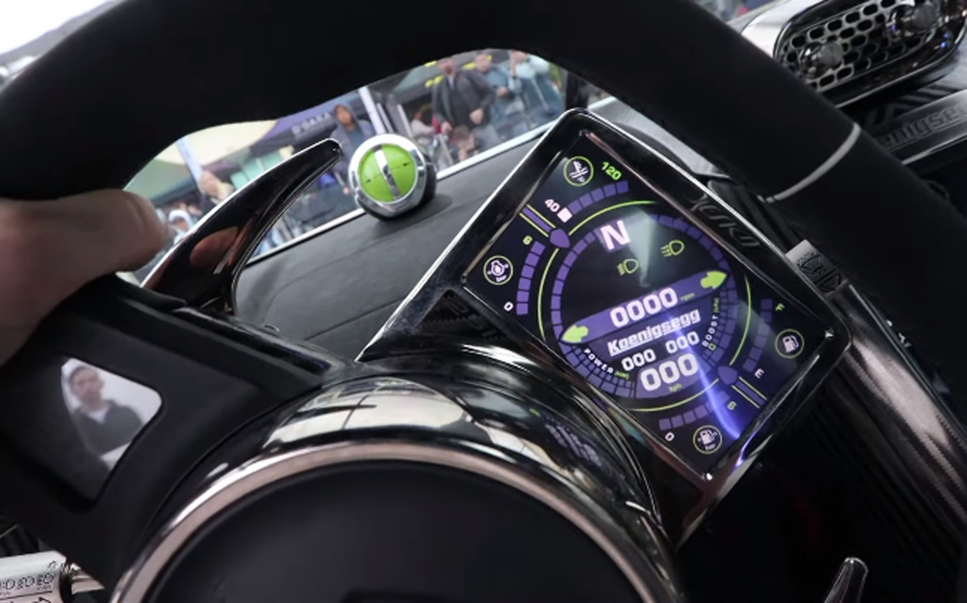 Ο «περιστρεφόμενος» πίνακας οργάνων του Jesko είναι… φοβερός! (vid)