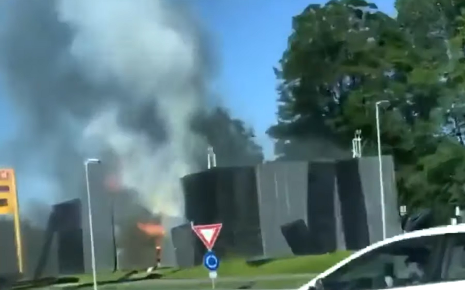 Έκρηξη σε πρατήριο υδρογόνου στη Νορβηγία (video)