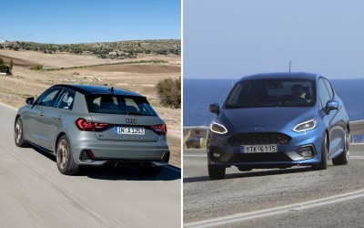Στους 200 ίππους: Δοκιμή Audi A1 40 TFSI και Ford Fiesta ST