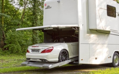 Απίστευτα τροχόσπιτα με… γκαράζ (φωτογραφίες)