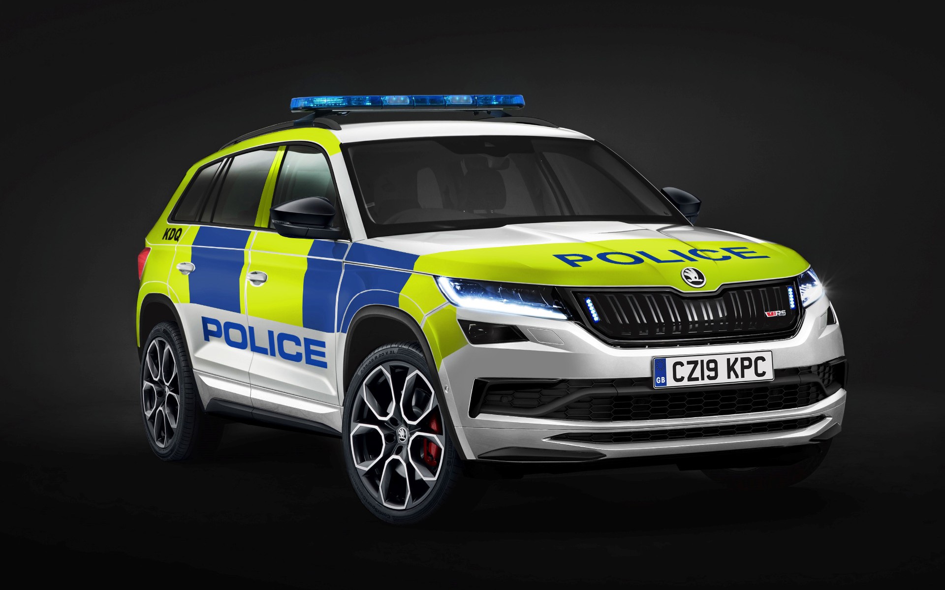 Skoda Kodiaq RS και σε περιπολικό