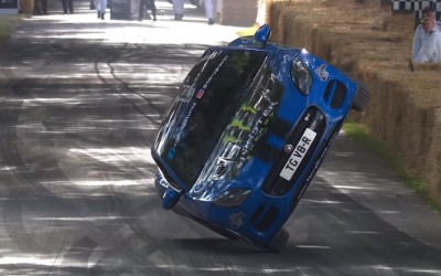 Μια Jaguar F-Type πάει στις… δύο ρόδες (video)