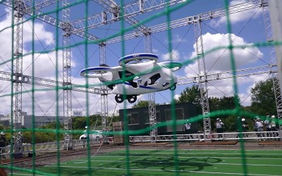 Ιπτάμενο αυτοκίνητο από τη NEC (vid)