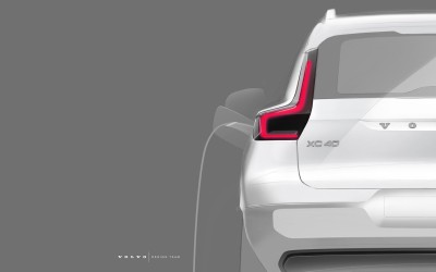 Πρεμιέρα τον Οκτώβριο για το ηλεκτρικό Volvo XC40 (vid)