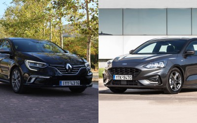 Δοκιμή Ford Focus και Renault Megane με 1.5 diesel