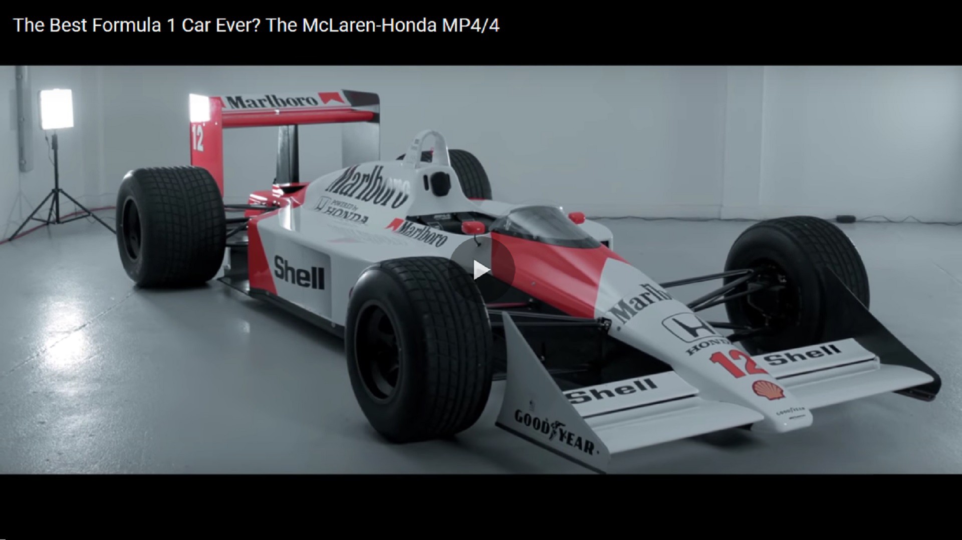 McLaren-Honda MP4/4: Το καλύτερο μονοθέσιο όλων των εποχών; (VIDEO)