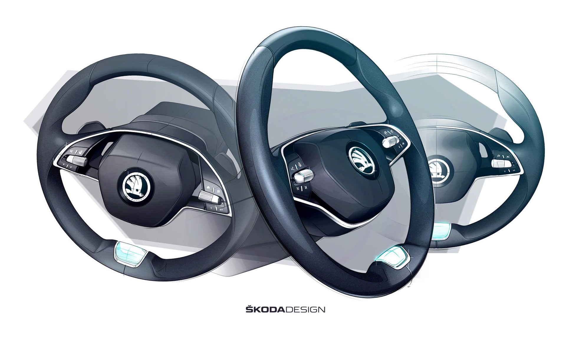 Τιμόνι με δύο ακτίνες η νέα Skoda Octavia