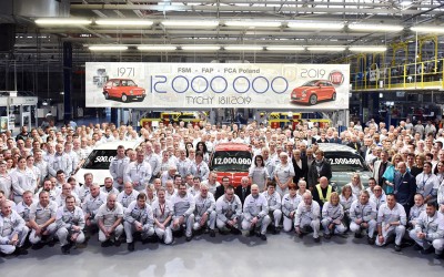 12 εκατ. οχήματα από το εργοστάσιο της Fiat στην Πολωνία