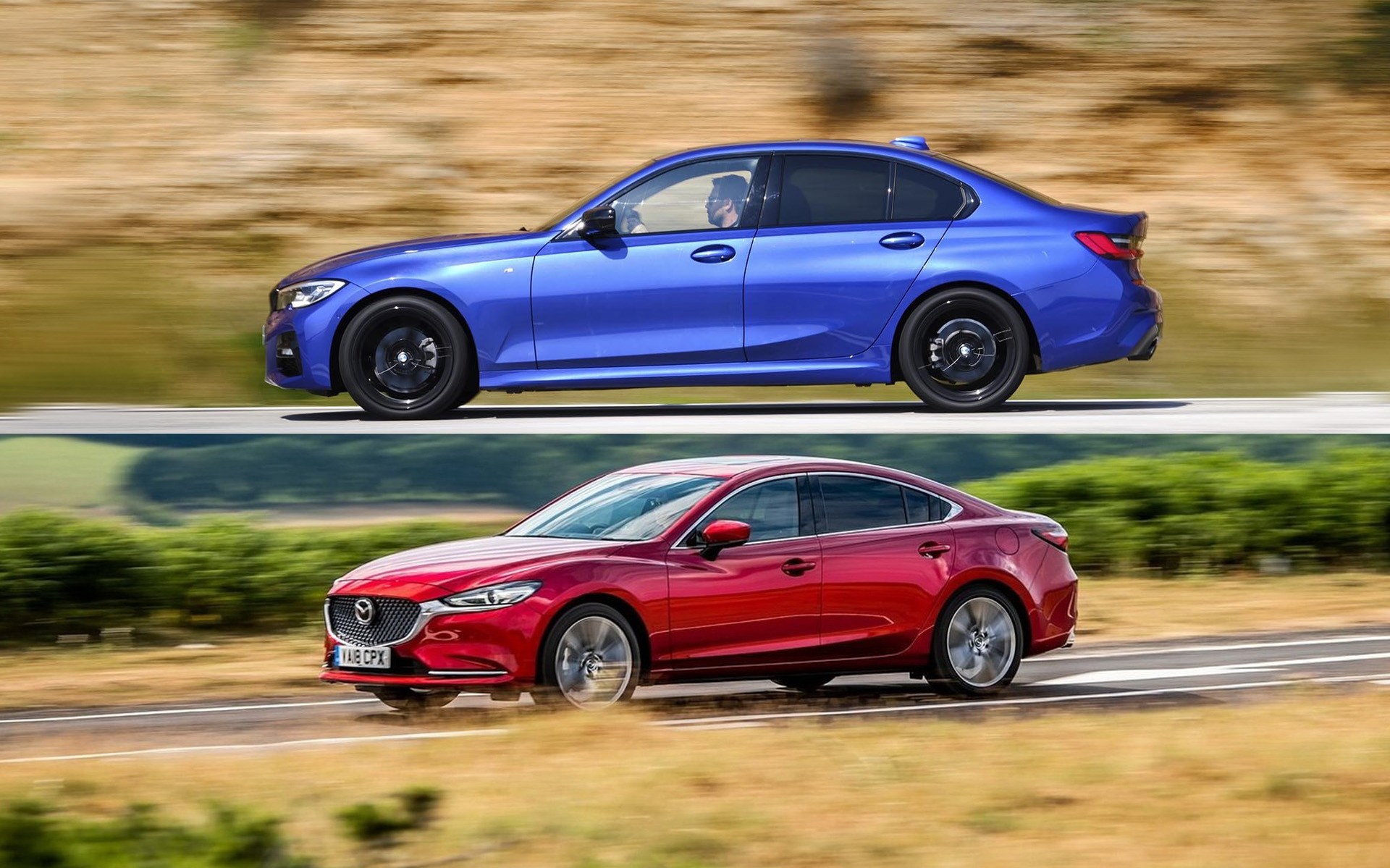 Δοκιμή BMW Σειρά 3 και Mazda6: Ιάπωνας ή Γερμανός;