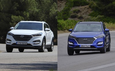Δοκιμή Hyundai Tucson: 4x4 βενζίνης ή υβριδικό diesel;