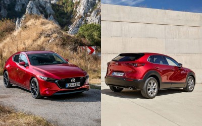 Οι τιμές των Mazda3 και CX-30 με το νέο κινητήρα βενζίνης