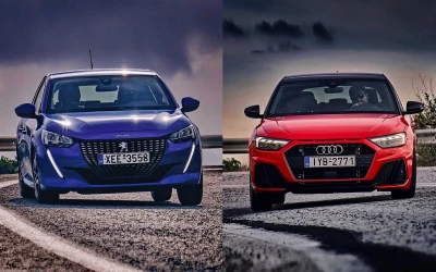 Δοκιμή: Audi A1 ή Peugeot 208;