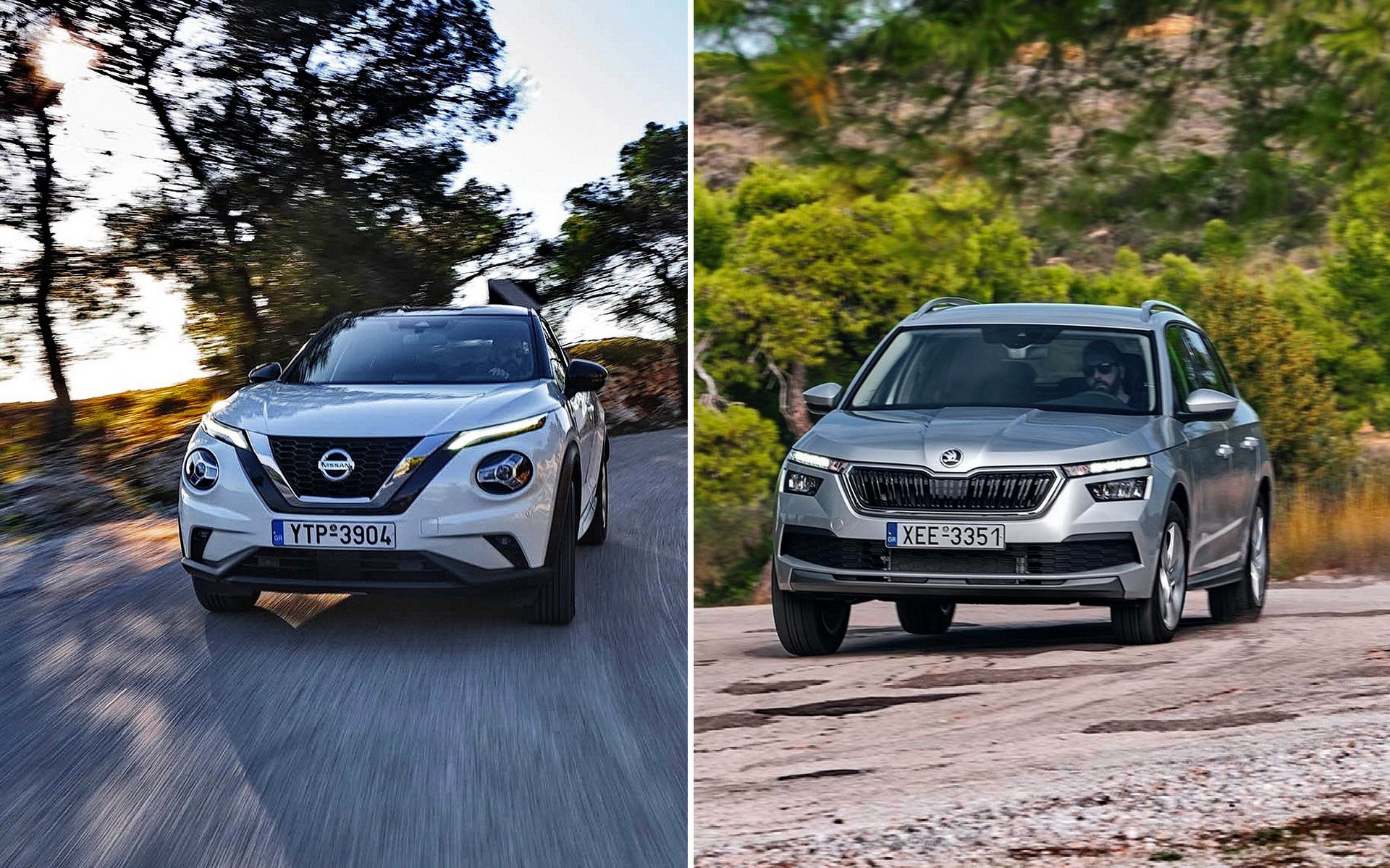Video Δοκιμή: Nissan Juke ή Skoda Kamiq;