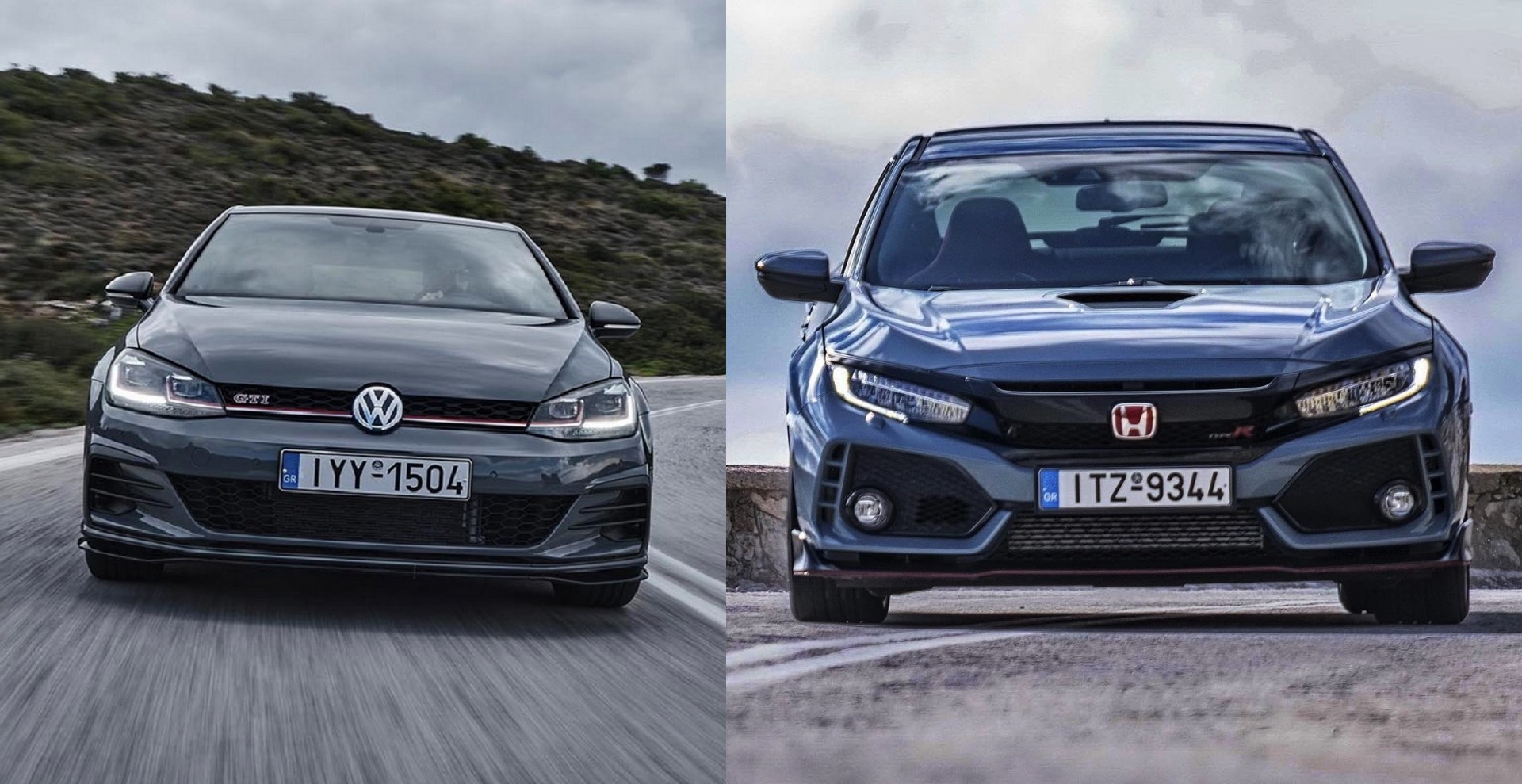 Δοκιμή: Volkswagen Golf GTI TCR ή Honda Civic Type R;