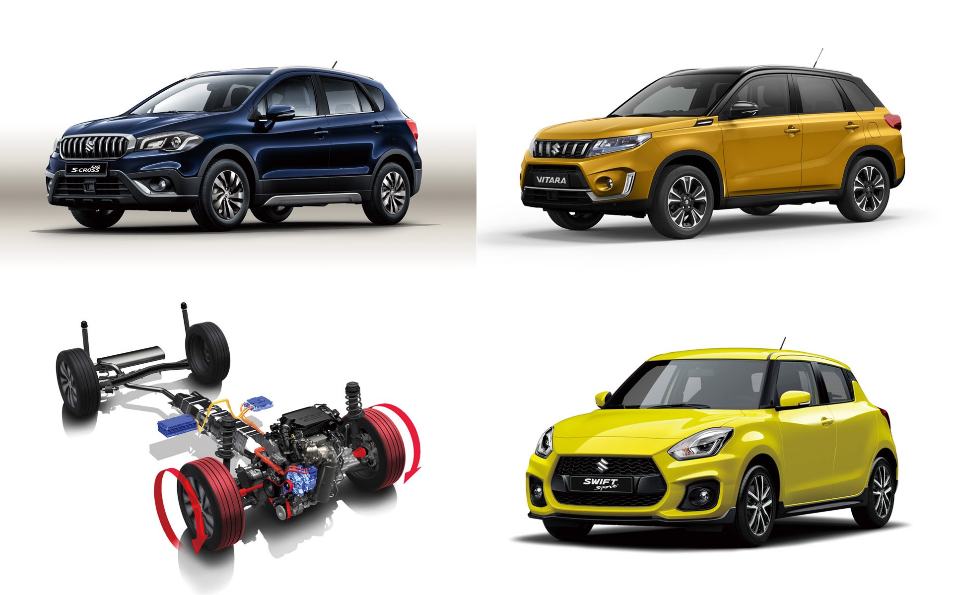 Δείτε τις τιμές των νέων υβριδικών Suzuki Vitara, S-Cross και Swift Sport στην Ελλάδα