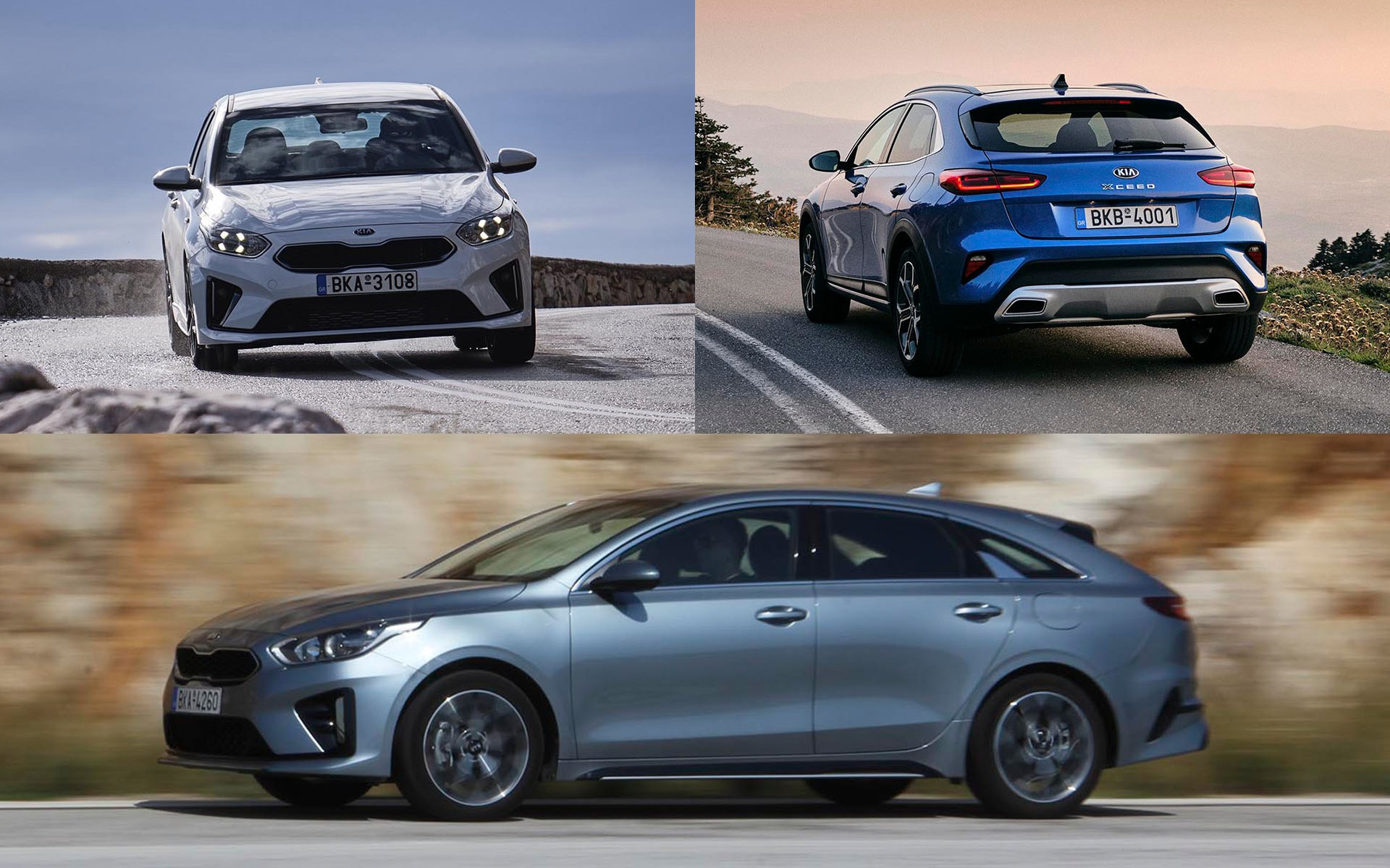 Δοκιμή: Kia Ceed ή ProCeed ή XCeed με 1.4 T-GDI