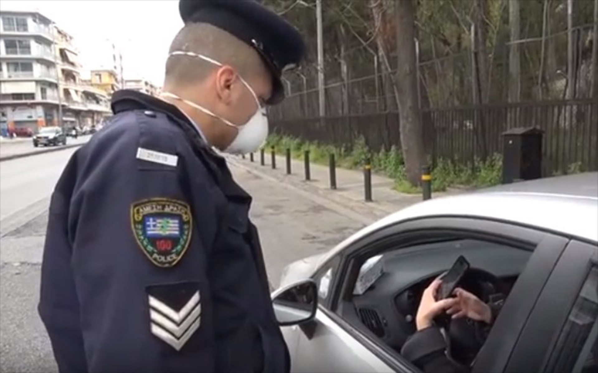 Video: Έτσι γίνονται οι έλεγχοι από την αστυνομία για την απαγόρευση κυκλοφορίας