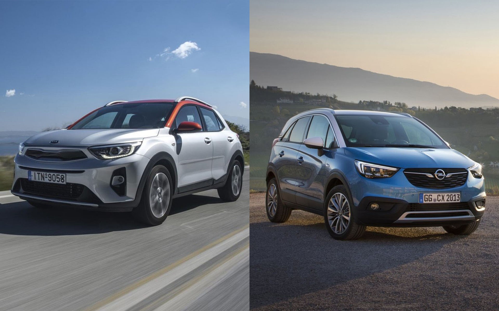 Δοκιμή: Kia Stonic 1.0 T-GDI ή Opel Crossland X 1.2T;