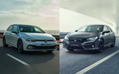 Αγορά: Νέο Honda Civic ή Νέο Volkswagen Golf;
