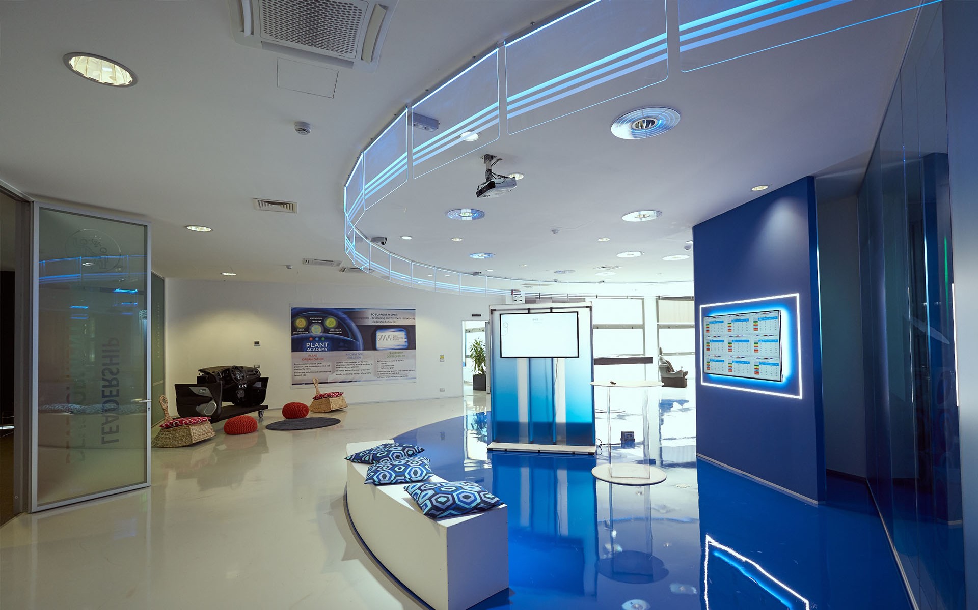 Τι δουλειά έχει ένα ενυδρείο στο εργοστάσιο της Jeep;