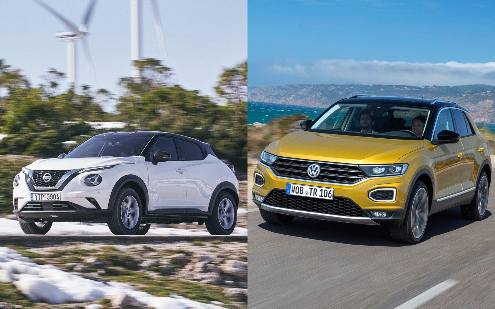Αγορά: Nissan Juke ή Volkswagen T-Roc;