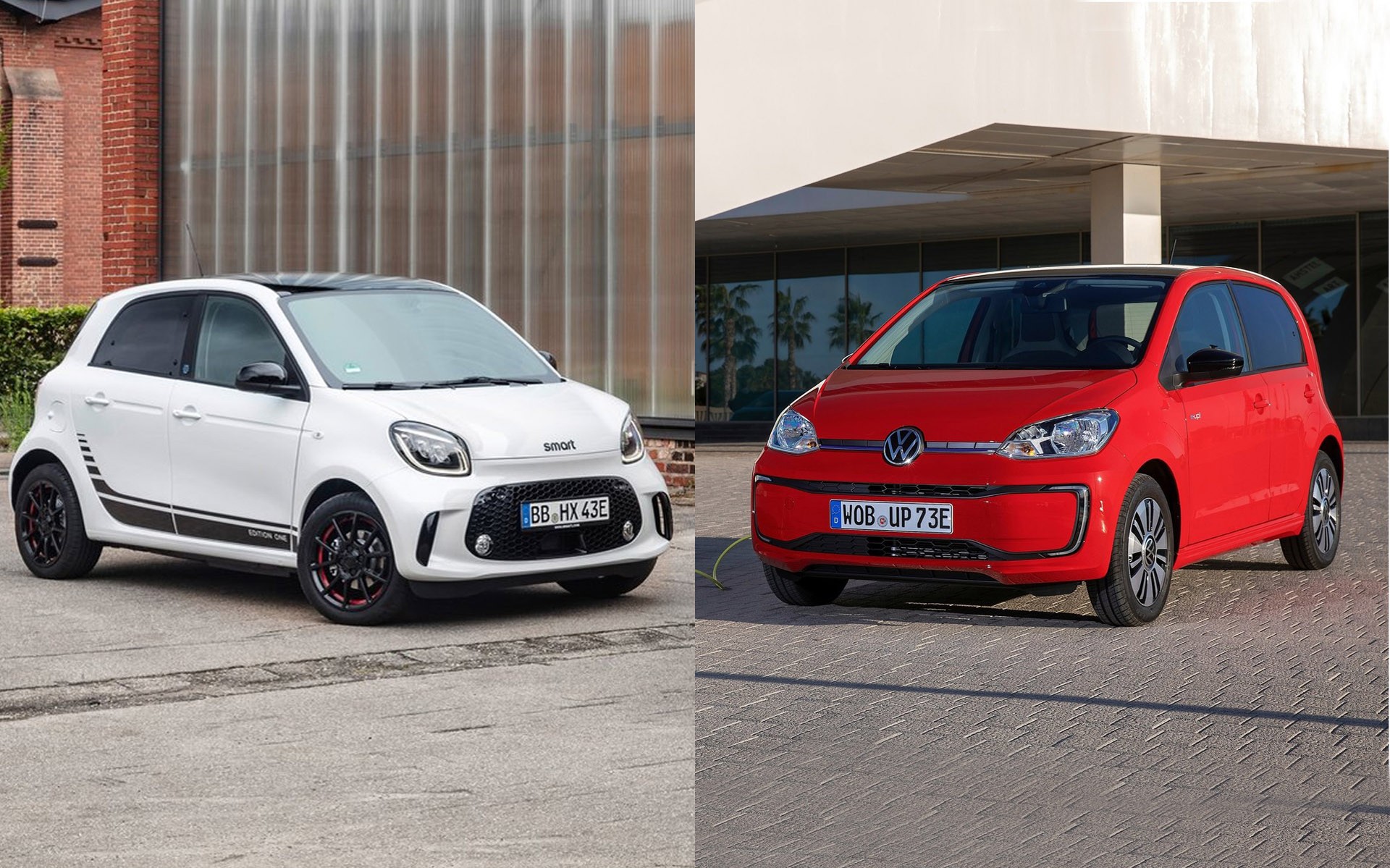 Αγορά ηλεκτρικό: smart EQ forfour ή Volkswagen e-up!;