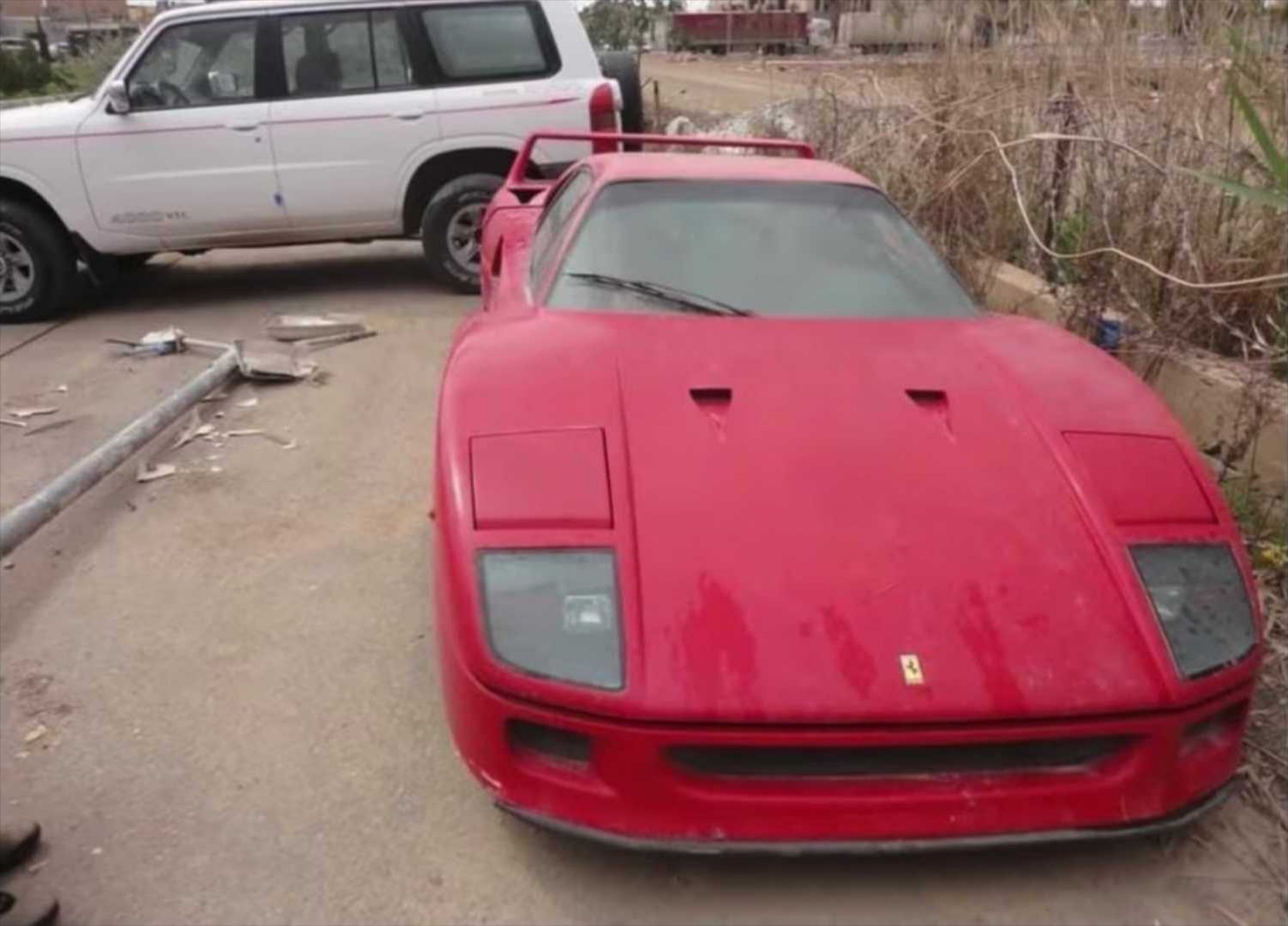 Η χαμένη Ferrari F40 του γιου του Sadam Hussein