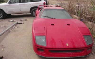Η χαμένη Ferrari F40 του γιου του Sadam Hussein