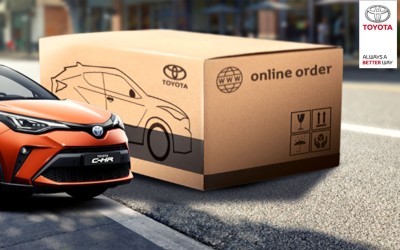 Δυνατότητα online παραγγελίας από την Toyota