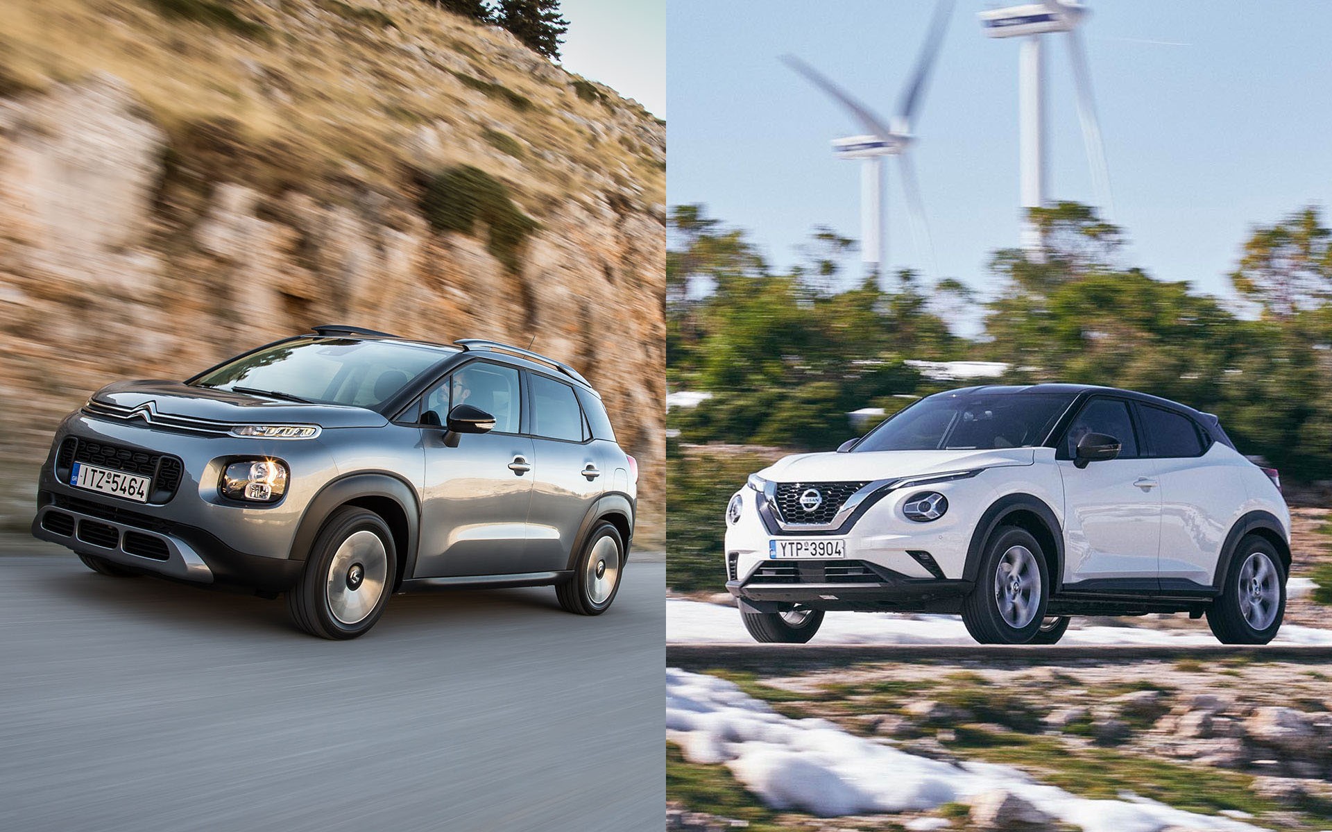 Δοκιμή: Citroen C3 Aircross ή Nissan Juke;