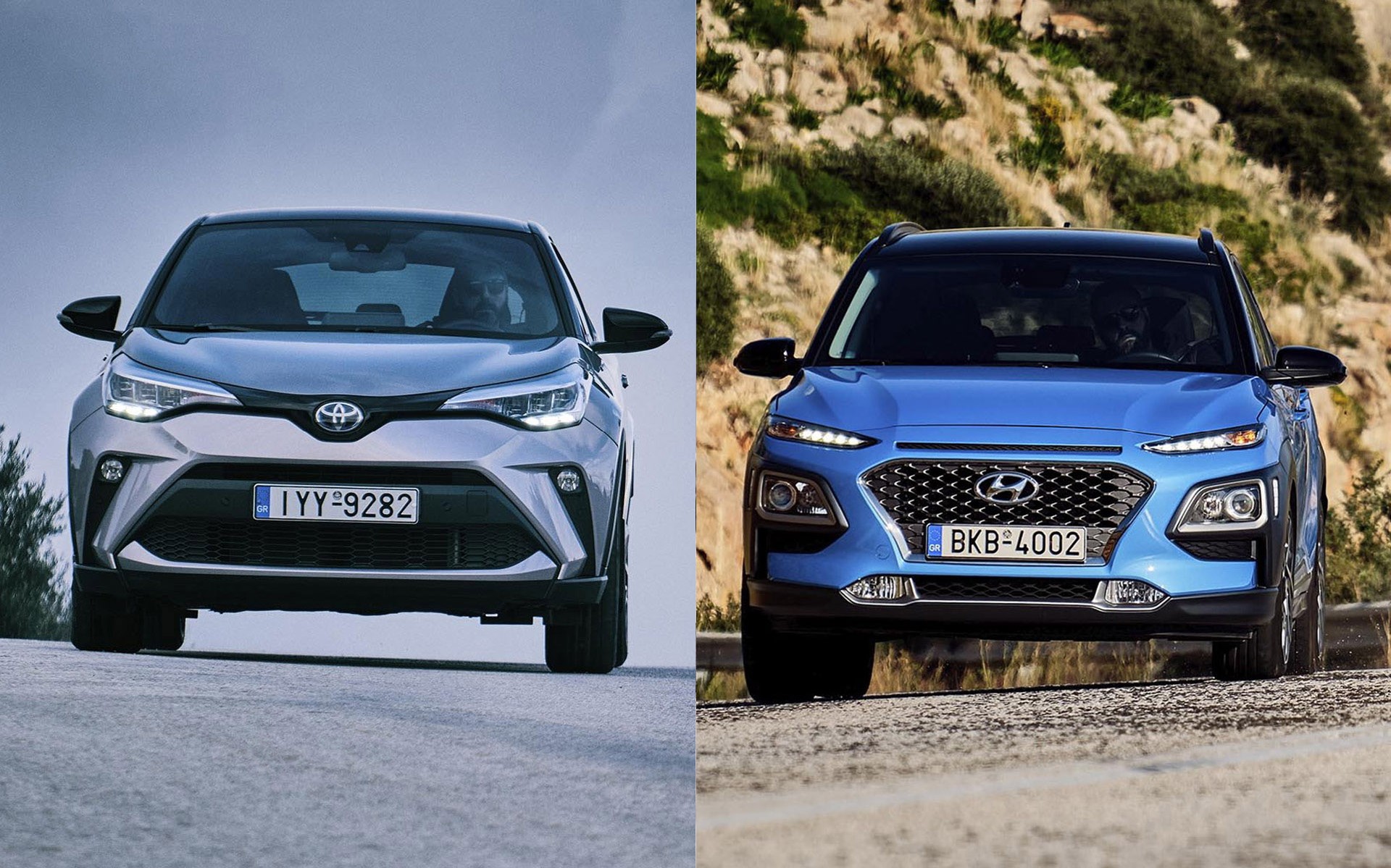 Αγορά υβριδικού SUV: Hyundai Kona ή Toyota C-HR;