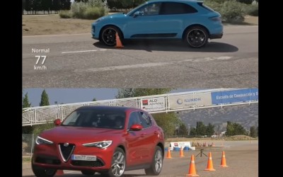 Porsche Macan και Alfa Romeo Stelvio εναντίον ταράνδου [Video]