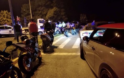 Κόντρες στη Βάρκιζα: Το «κυνήγι» της Τροχαίας συνεχίζεται